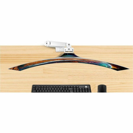 SIIG Single Heavy Duty 34"- 49" Monitor Arm with Easy Top Mounting - Weight Between 22 to 44 lbs — CE-MT3S11-S1