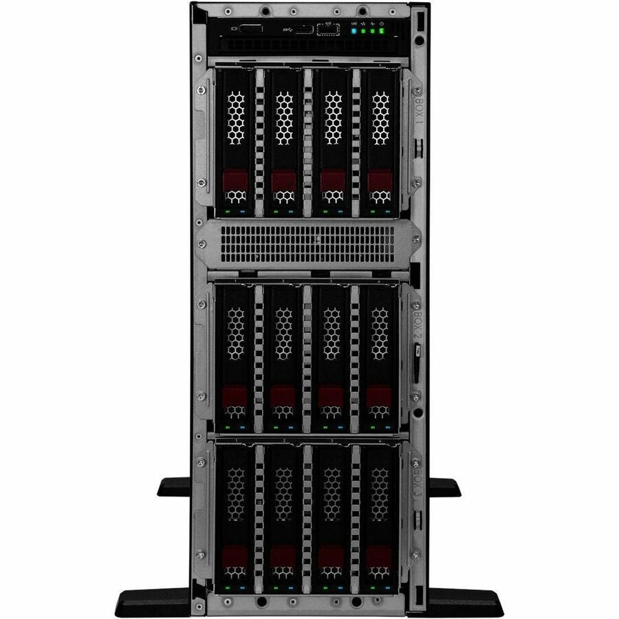 HPE ProLiant ML350 G11 4U Tower Server - 1 Xeon Silver 4410Y 2 GHz - 32 GB RAM - Serial Attached SCSI (SAS), Serial ATA Controller — P53566-001