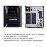 CyberPower PR750LCD3C Smart App Sinewave UPS Systems — PR750LCD3C