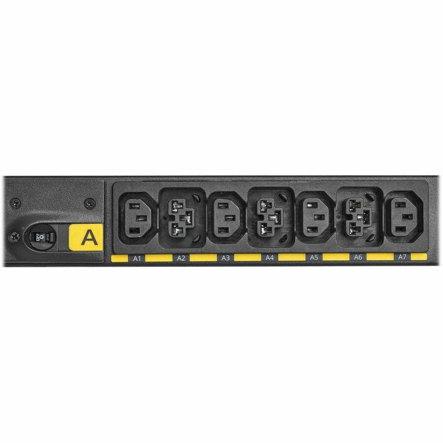 Eaton Single-Phase Managed Rack PDU G4, 208V, 42 Outlets, 24A, 5.8kW, L6-30 Input, 10 ft. Cord, 0U Vertical — EVMAL630X