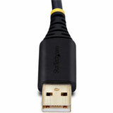 StarTech.com 2ft/60cm 2-Port USB to Serial Adapter Cable, COM Retention, FTDI, DB9 RS232, Changeable DB9 Screws/Nuts, Windows/macOS/Linux — 2P1FFC-USB-SERIAL