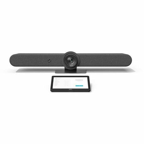 Logitech Huddle Room Universal VC Appliance with Tap Cat5e + Rally Bar Huddle, Graphite, Microsoft Teams & Zoom — TAPRHGUNIAPP