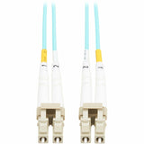 Eaton Tripp Lite Series 10Gb Duplex Multimode 50/125 OM3 OFNP Fiber Patch Cable (LC/LC) - Aqua, 7 m (23 ft.), TAA — N820-07M-TAA
