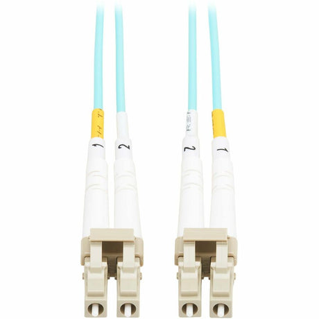 Eaton Tripp Lite Series 10Gb Duplex Multimode 50/125 OM3 OFNP Fiber Patch Cable (LC/LC) - Aqua, 7 m (23 ft.), TAA — N820-07M-TAA