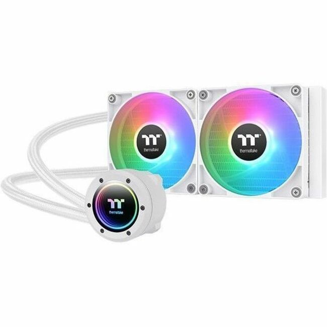 Thermaltake TH240 V2 ARGB Sync All-In-One Liquid Cooler - Snow Edition — CL-W364-PL12SW-A