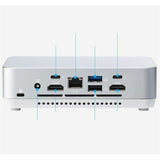 Asus NUC 14 Pro+ Barebone System - Mini PC - Core Ultra 7 14th Gen 155H — RNUC14RVSU70000UI