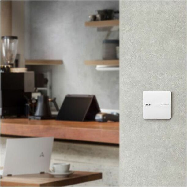 Asus ExpertWiFi EBA63 Dual Band Wi-Fi 6 IEEE 802.11 a/b/g/n/ac/ax 2.91 Gbit/s Wireless Access Point — ExpertWiFiEBA63