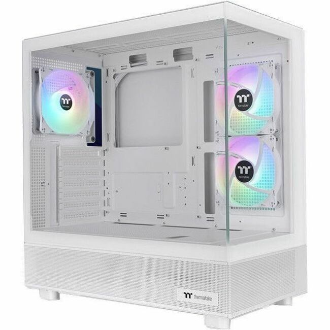 Thermaltake View 270 Plus TG ARGB Snow Mid Tower Chassis — CA-1Y7-00M6WN-01