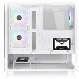 Thermaltake View 270 Plus TG ARGB Snow Mid Tower Chassis — CA-1Y7-00M6WN-01