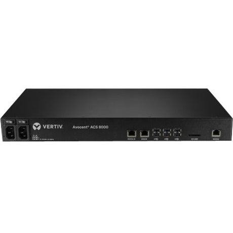 Vertiv Avocent ACS8000 Serial Console - 48 port Console Server | Modem | Dual AC — ACS8048MDAC-400