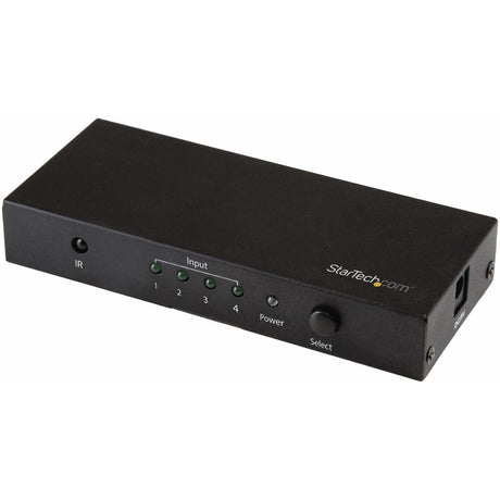 StarTech.com 4 Port HDMI Switch - 4K 60Hz - Supports HDCP - IR - HDMI Selector - HDMI Multiport Video Switcher - HDMI Switcher — VS421HD20
