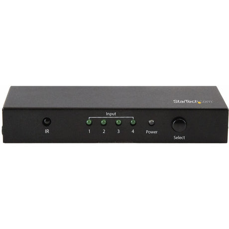 StarTech.com 4 Port HDMI Switch - 4K 60Hz - Supports HDCP - IR - HDMI Selector - HDMI Multiport Video Switcher - HDMI Switcher — VS421HD20