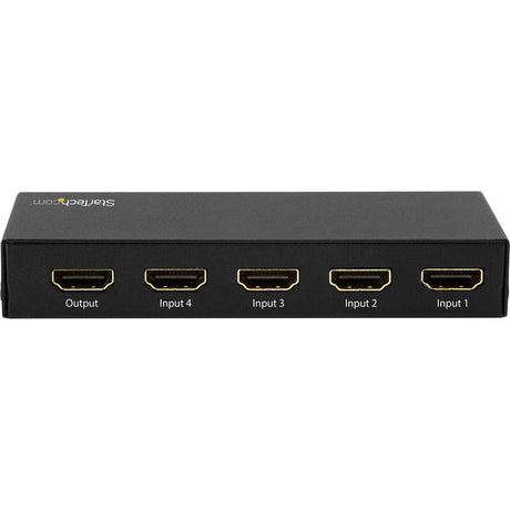 StarTech.com 4 Port HDMI Switch - 4K 60Hz - Supports HDCP - IR - HDMI Selector - HDMI Multiport Video Switcher - HDMI Switcher — VS421HD20