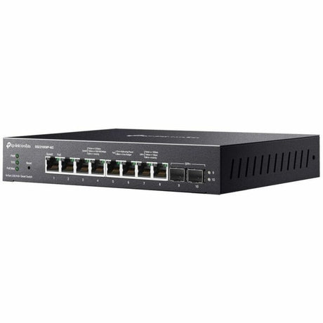TP-Link Omada 8-Port 2.5GBASE-T and 2-Port 10GE SFP+ Smart Switch with 8-Port PoE+ — SG2210XMP-M2