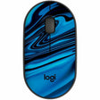 Logitech M340 Wireless Mouse with Limited Edition Prints, USB Receiver and Silent Clicks, Portable Wireless Mouse for Laptop, PC, Windows, Chrome, Surface, Blue Galaxy — 910-007282