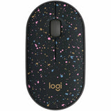 Logitech M340 Wireless Mouse with Limited Edition Prints, USB Receiver and Silent Clicks, Portable Wireless Mouse for Laptop, PC, Windows, Chrome, Surface, Speckles — 910-007281
