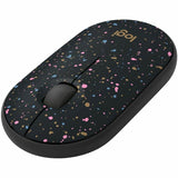 Logitech M340 Wireless Mouse with Limited Edition Prints, USB Receiver and Silent Clicks, Portable Wireless Mouse for Laptop, PC, Windows, Chrome, Surface, Speckles — 910-007281