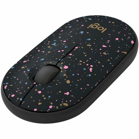 Logitech M340 Wireless Mouse with Limited Edition Prints, USB Receiver and Silent Clicks, Portable Wireless Mouse for Laptop, PC, Windows, Chrome, Surface, Speckles — 910-007281