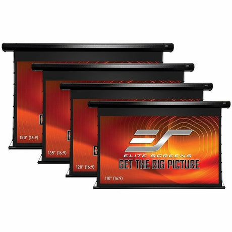 Elite Screens CineTension 3 WraithVeil TE150HR3-DUAL 150" Electric Projection Screen — TE150HR3-DUAL