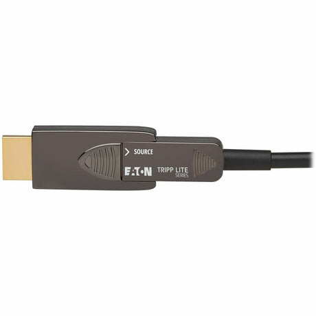 Eaton Tripp Lite series 8K HDMI Fiber Active Optical Cable (AOC) - 8K UHD @ 60 Hz, HDR, Detachable Connector, M/M, Black, 40 m (131 ft.) — P568FM-40M-8K6