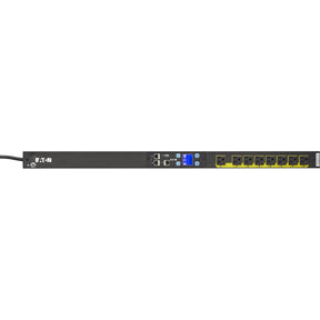Eaton Managed rack PDU, 0U, 5-20P, L5-20P input, 1.92 kW max, 120V, 16A, 10 ft cord, Single-phase, Outlets: (8) 5-20R - TAA compliant — EMA113-10