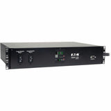 Eaton Tripp Lite Series 5.8kW Single-Phase Local Metered Automatic Transfer Switch PDU, Two 200-240V L6-30P Inputs, 16-C13 2-C19 & 1 L6-30R Outlet, 2U, TAA — PDUMH30HVAT