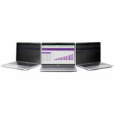 StarTech.com Laptop Privacy Screen for 15 inch MacBook Pro & Air - Magnetic Removable Security Filter - Blue Light Reducing - Matte/Glossy — PRIVSCNMAC15