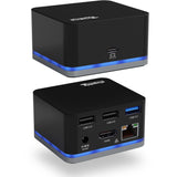 Plugable USB-C Wired Cube Mini Docking Station - Compact HDMI, Gigabit Ethernet, 3 USB Ports — UD-CUBE