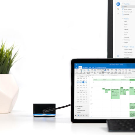 Plugable USB-C Wired Cube Mini Docking Station - Compact HDMI, Gigabit Ethernet, 3 USB Ports — UD-CUBE
