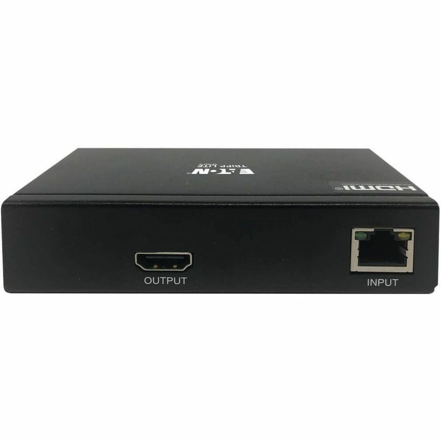 Eaton Tripp Lite Series HDMI over Cat6 Receiver for Medical Applications, 4K @ 60 Hz, HDR, 4:4:4, PoC, 230 ft., TAA — B127M-100-H