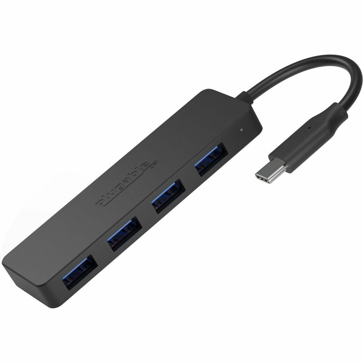 Plugable USB C to USB Adapter Hub, 4 Port USB 3.0 Hub, USB Splitter for Laptop — USBC-HUB4A