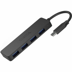 Plugable USB C to USB Adapter Hub, 4 Port USB 3.0 Hub, USB Splitter for Laptop — USBC-HUB4A