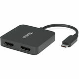 Plugable USB C to HDMI Adapter for Dual Monitors 4K 60Hz — USBC-MSTH2