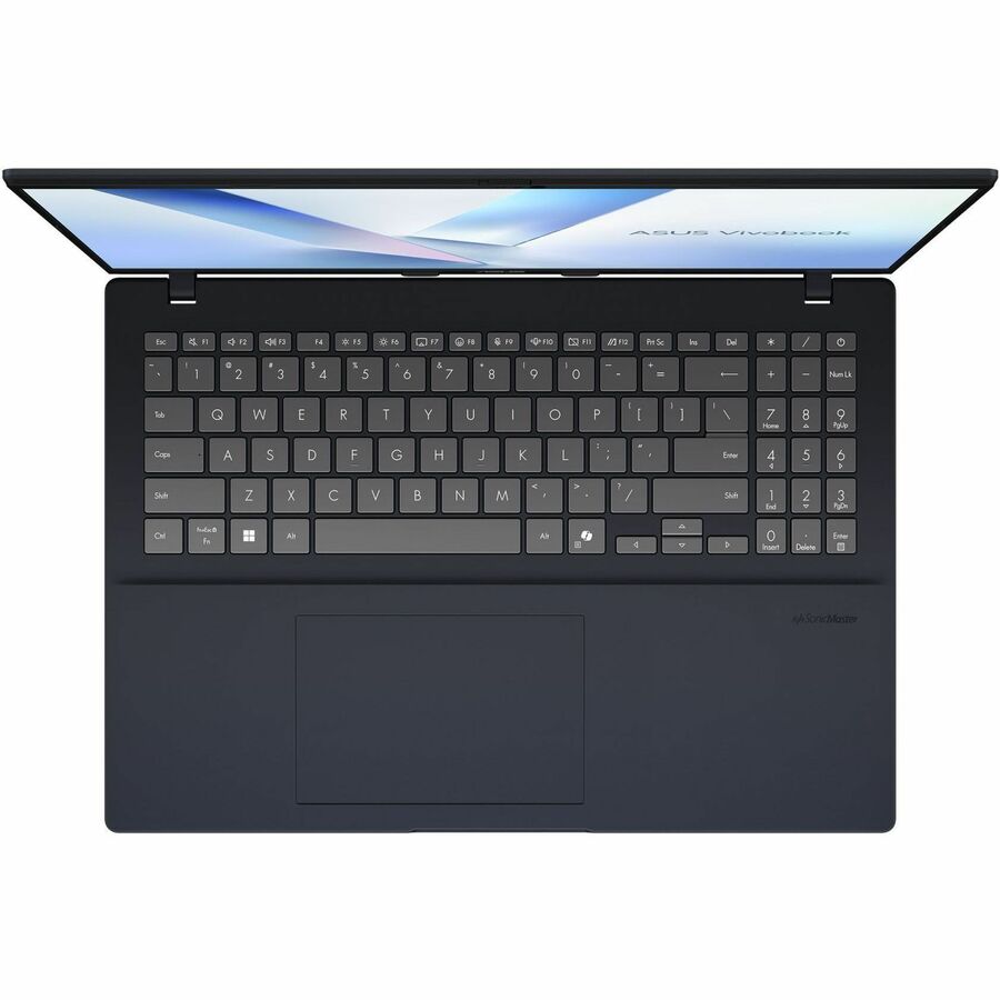 Asus Vivobook 16 M1607 M1607KA-DS76 16" Copilot+ PC Notebook - WUXGA - AMD Ryzen AI 7 350 - 16 GB - 1 TB SSD - Quiet Blue — M1607KA-DS76