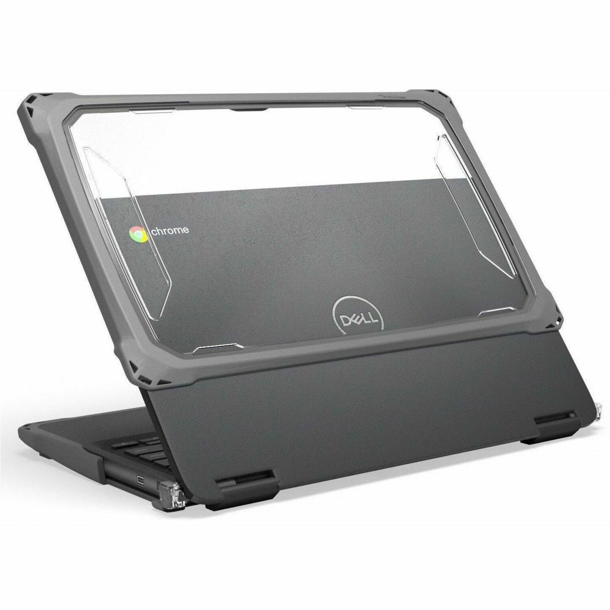 Extreme Shell-F3 Slide Case for Dell 3100/3110/3120 Chromebook 2:1 Convertible 11.6" (Gray) — DLESF3311021GRY