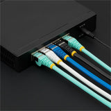 StarTech.com 1ft Yellow CAT6a Ethernet Cable, Snagless RJ45, 10G, 100W PoE, S/FTP, LSZH, 27AWG Pure Copper, 500MHz, Shielded Network Cord — NLYL-1F-CAT6A-PATCH