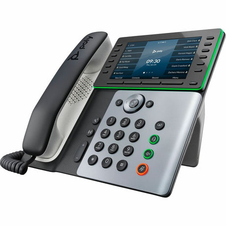 Poly Edge E500 IP Phone and PoE-enabled GSA/TAA — 8F3H3AA