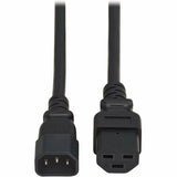 Eaton Tripp Lite Series Power Cord, C14 to C21 - Heavy-Duty, 15A, 250V, 14 AWG, 5 ft. (1.5 m), Black — P037-005