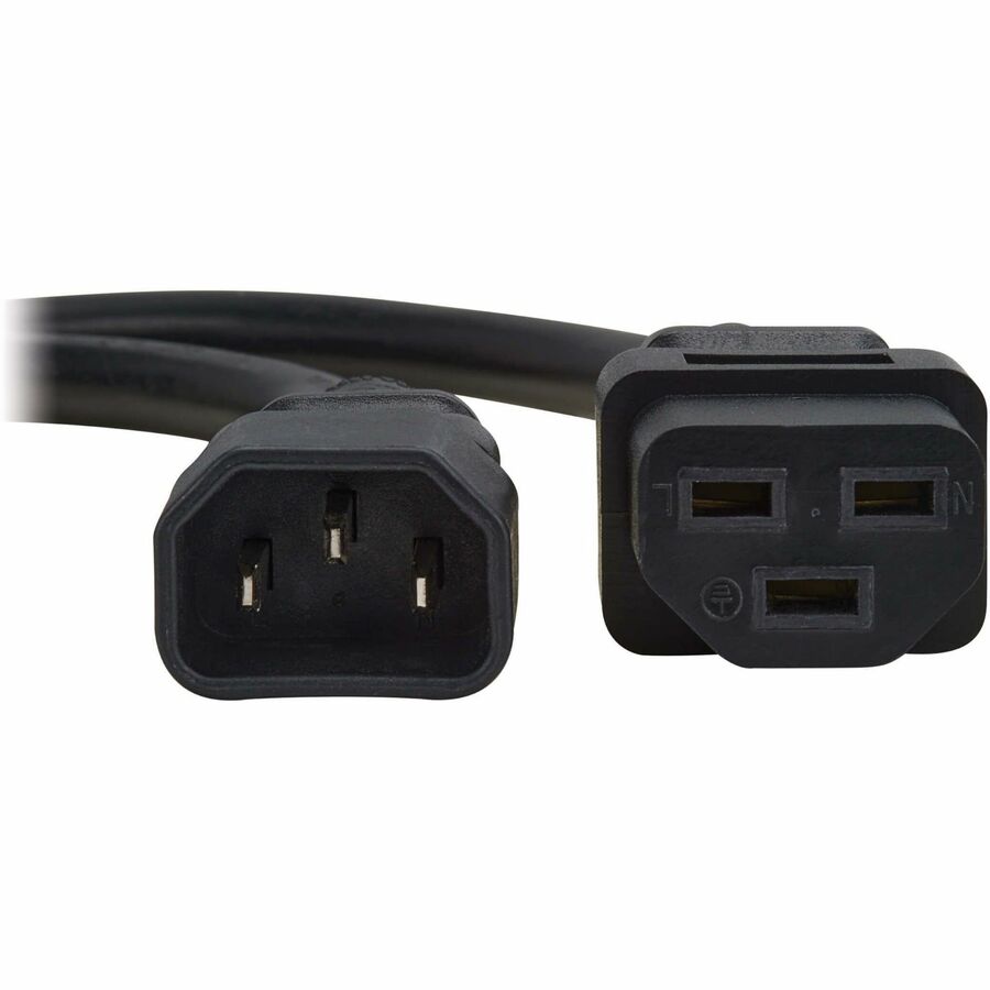 Eaton Tripp Lite Series Power Cord, C14 to C21 - Heavy-Duty, 15A, 250V, 14 AWG, 5 ft. (1.5 m), Black — P037-005