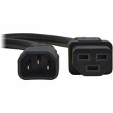 Eaton Tripp Lite Series Power Cord, C14 to C21 - Heavy-Duty, 15A, 250V, 14 AWG, 5 ft. (1.5 m), Black — P037-005