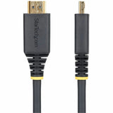 StarTech.com 10ft (3m) High Speed HDMI Cable with Gripping Connectors, 4K 60Hz/1440p 144Hz, 18Gbps, UHD HDMI 2.0 Cord, TPE Jacket — HDMI2-CABLE-GRIP-10F