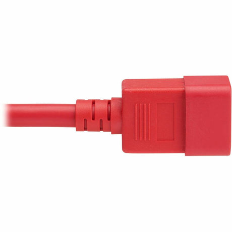 Eaton Tripp Lite Series Power Cord, C20 to C21 - Heavy-Duty, 20A, 250V, 12 AWG, 2 ft. (0.6 m), Red — P035-002-ARD
