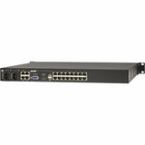 Eaton 16-Port Cat5e KVM over IP Switch - Virtual Media, 2 Remote/1 Local User, HDMI Output, 1U Rack-Mount, TAA — B064-016-02-IPH