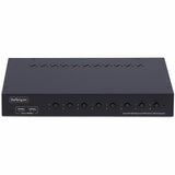 StarTech.com 8-Port DisplayPort KVM Switch with 1U Rack Mount Kit, 4K 60Hz DP 1.2, Push-Button & Hotkey Switching, TAA Compliant — R8AD122-KVM-SWITCH