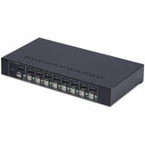 StarTech.com 8-Port DisplayPort KVM Switch with 1U Rack Mount Kit, 4K 60Hz DP 1.2, Push-Button & Hotkey Switching, TAA Compliant — R8AD122-KVM-SWITCH