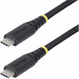 StarTech.com 10ft (3m) USB-C Charging Cable, 240W PD EPR, Dual-Layer Silicone/Braided Jacket, Rugged USB 2.0 Laptop Charge Cord, USB-IF — S2CEPR10F-USB-CABLE