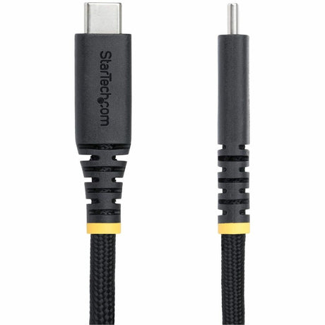 StarTech.com 10ft (3m) USB-C Charging Cable, 240W PD EPR, Dual-Layer Silicone/Braided Jacket, Rugged USB 2.0 Laptop Charge Cord, USB-IF — S2CEPR10F-USB-CABLE