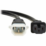 Eaton Tripp Lite Series PDU Power Cords, C15 to P-Lock C14 - Heavy-Duty, 15A, 250V, 14 AWG, 6 ft. (1.8 m), Black, 6 Pack — P018-E06-6