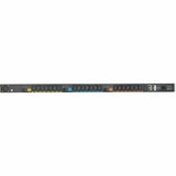 Eaton Metered Outlet Rack PDU G4, 0U, 41U, universal input, 5-23kW, 16-55A, 200-415V, 42 outlets (24)C13 (18)C39, front entry power cord — EVMOGU23X