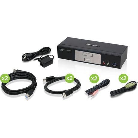 IOGEAR 2-Port DisplayPort 1.2 KVMP Switch — GCS1932